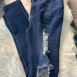 Women’s denim skinny jeans